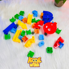 Maze Track Blocks & 3 in 1 Ball Blowing Toys For Kids