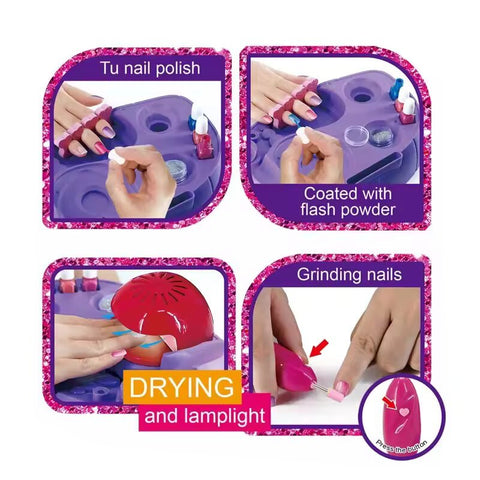 Glamorous Manicure Grinding Nails Kit For Girls - KiddieWink - Gifts They'll Love