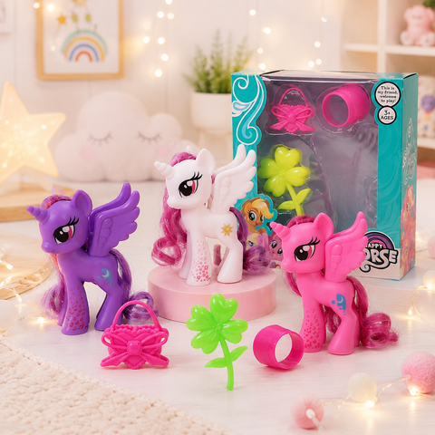 My Happy Horse Winged Unicorn Play Set