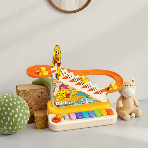 Magic Climbing Duck Musical Piano Toy