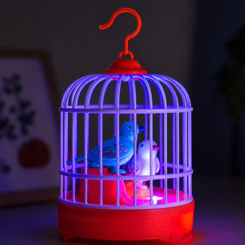 Mini Birdcage Musical Light &  Bird toy