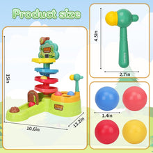 3-in-1 Montessori Bouncing Balls Score Toy