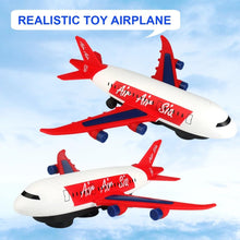 Lightning & Musical Airplane Toy For Kids