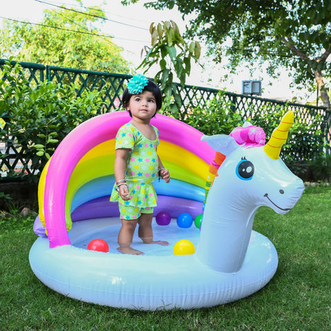 Unicorn Rainbow Cover Baby Pool