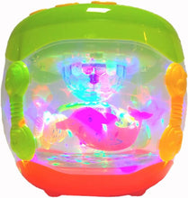Musical & Flashing Rotating 3D Lights Drum - KiddieWink - Gifts They'll Love