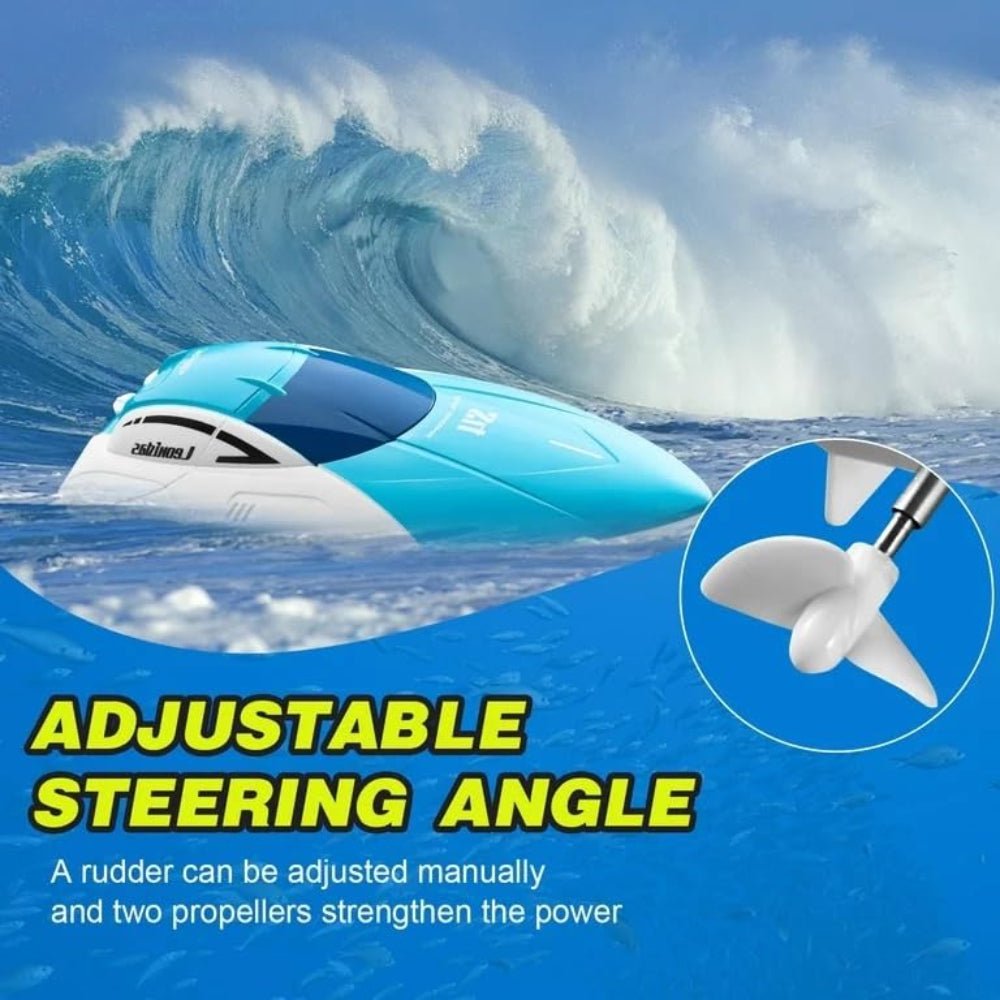 High - Speed RC Boat – 2.4GHz Control - KiddieWink - Gifts They'll Love