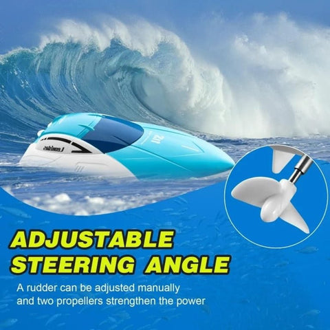 High - Speed RC Boat – 2.4GHz Control - KiddieWink - Gifts They'll Love