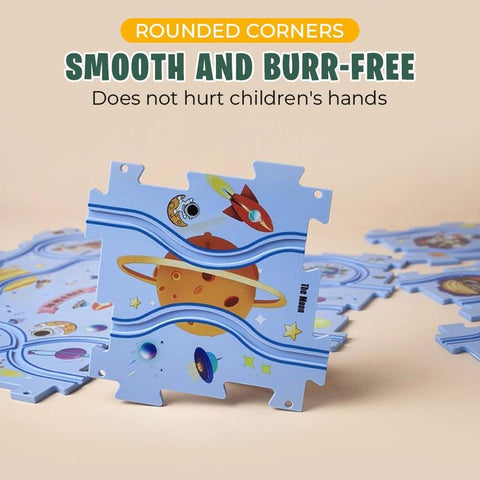 Puzzle Racer™ Track Railway Car - KiddieWink - Gifts They'll Love