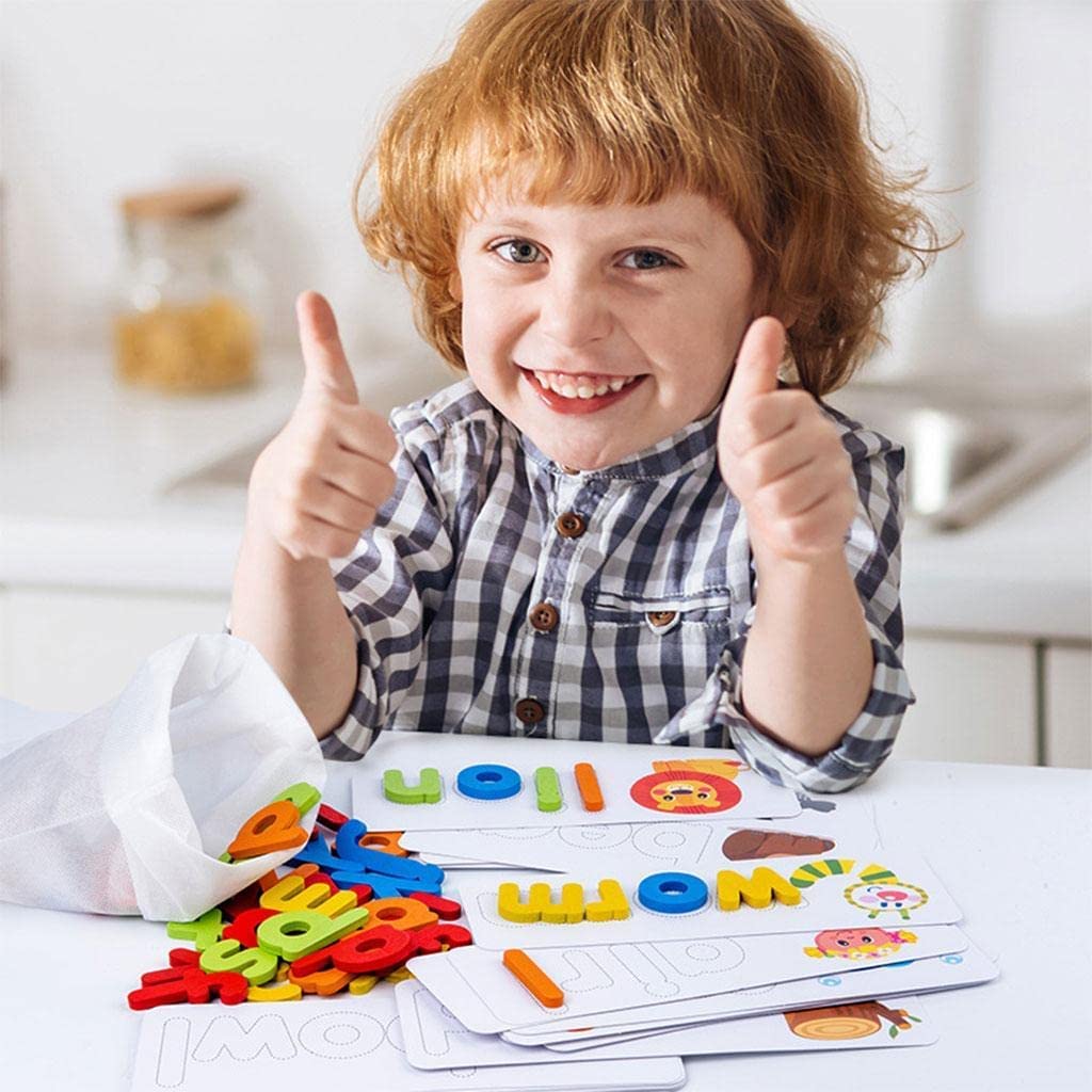 Kids Spelling Puzzle Flashcard Learning Game - KiddieWink - Gifts They'll Love