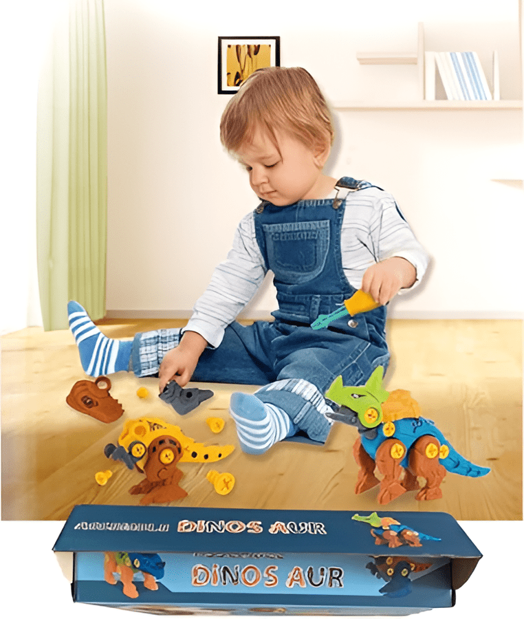 DIY Building Colorfull Dinosaur Toy For Kids - KiddieWink - Gifts They'll Love