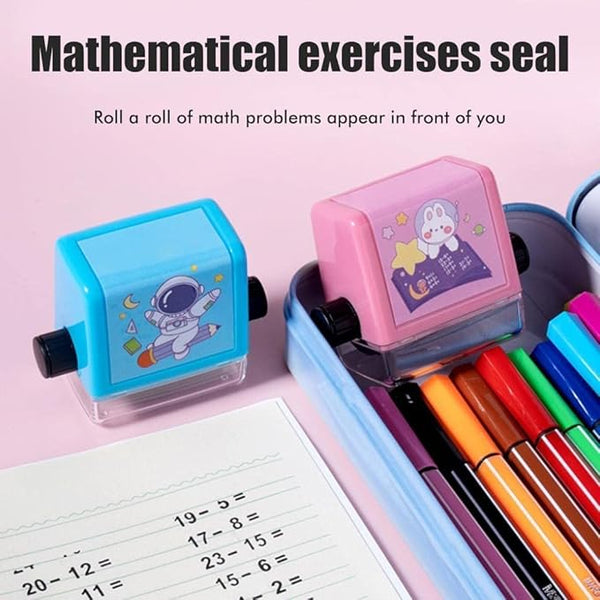 Math Learning Roller Stamp for Kids (Add & Subtract)
