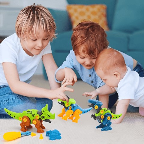 DIY Building Colorfull Dinosaur Toy For Kids - KiddieWink - Gifts They'll Love