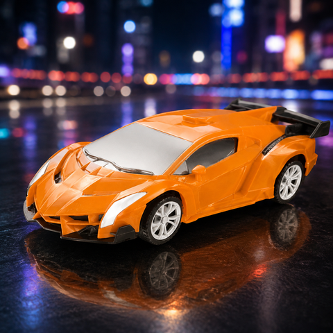 2-in-1 Super Racer Xtreme Transforming RC Robot Car