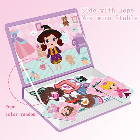 Steam Magnetic Girls Costume Puzzle Book