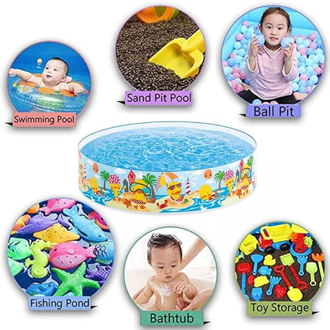 Summer Fun Wiggle Wave Kiddie Pool