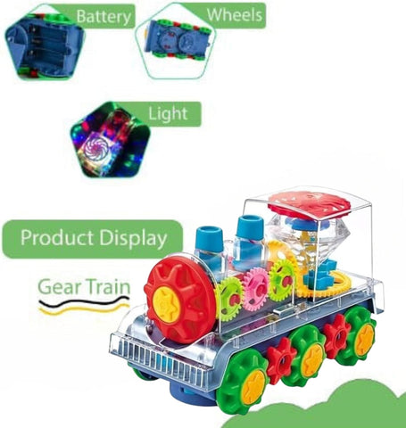 Magic Gear Motion 360° Light & Sound Train