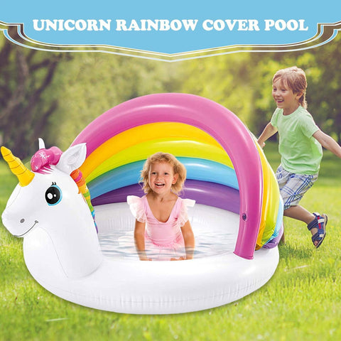 Unicorn Rainbow Cover Baby Pool