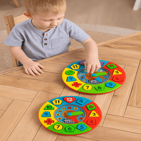 Interactive 3 - in - 1 Clock Game – Shapes, Maze & Time Play - KiddieWink - Gifts They'll Love