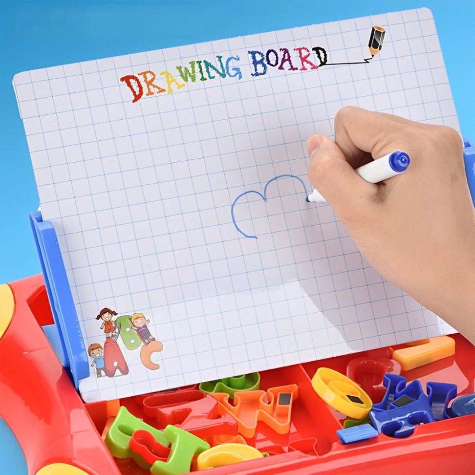 Learning Magnetic Drawing Board 2 in 1 - KiddieWink - Gifts They'll Love