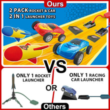 2 In 1 Rocket & Racer Car Toy For Kids