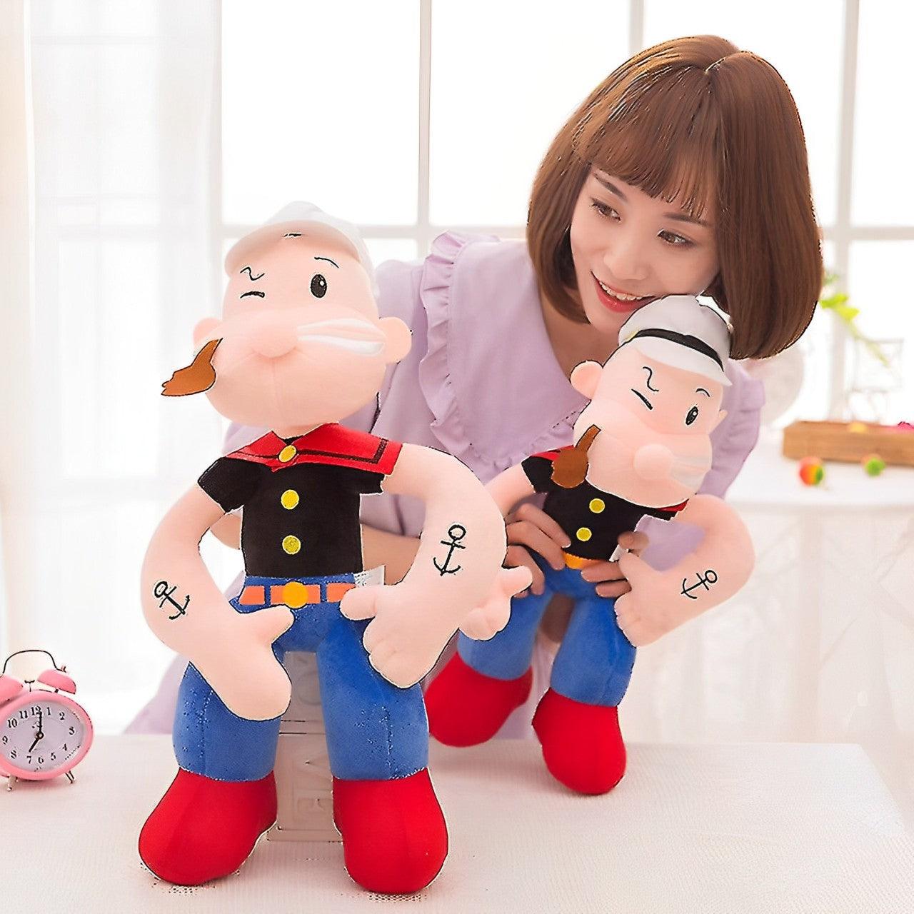 Adorable Popeye Plush Soft Toy - KiddieWink - Gifts They'll Love