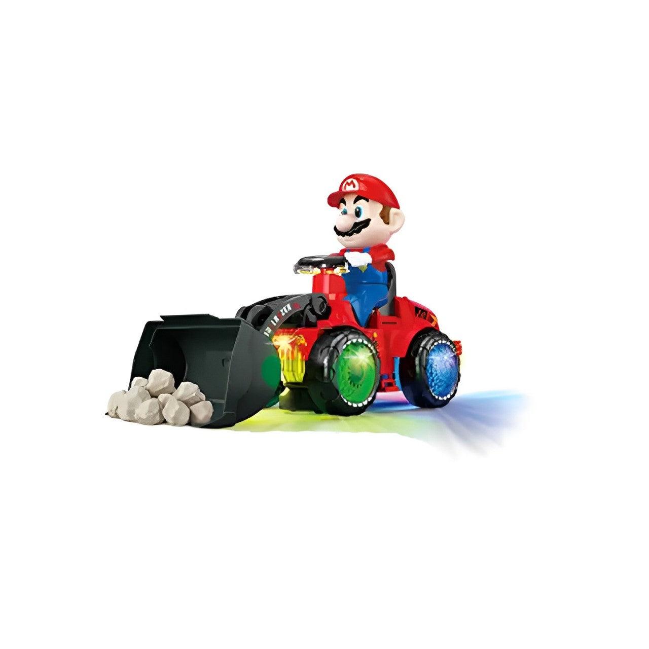 Mario Engineering Vehicle With LED Light Toy For Kids - KiddieWink - Gifts They'll Love