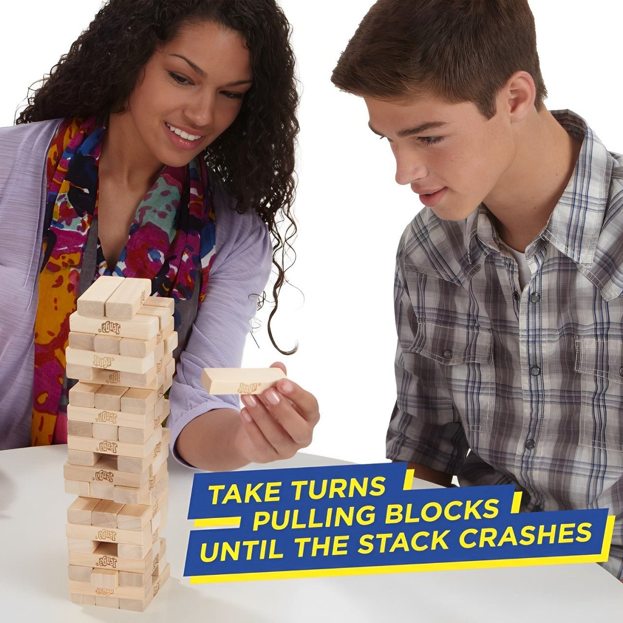 Jenga Wooden Blocks Game - KiddieWink - Gifts They'll Love