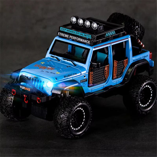 Diecast Model Jeep Wrangler Rubicon 1/24