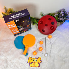 Sticky Stand Ping-Pong Tennis Training Set With Lights