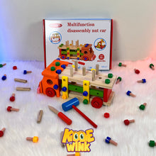 Assemble Wooden Bus & Hungry Frog Game Pack