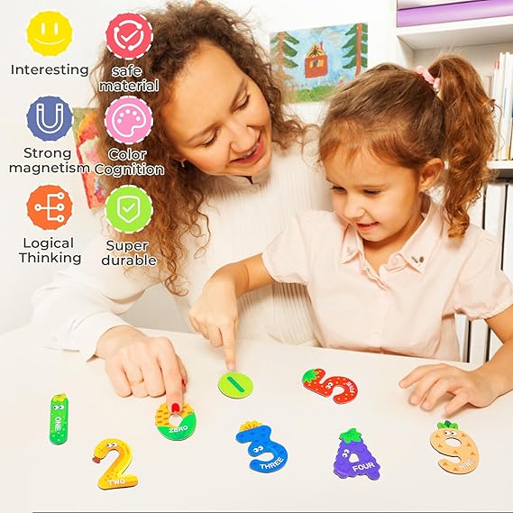 A closer look at Kid-Friendly Magnetic Lacing Puzzles For Independent Learning