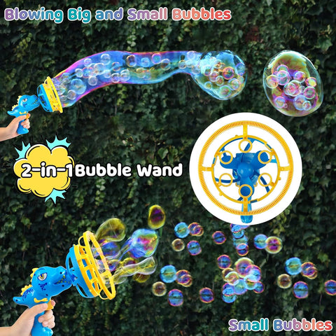 Royal Dino Borbulhando Bubble Gun Toy