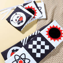 Cute Panda Sensory Soft Cloth Book For Babies