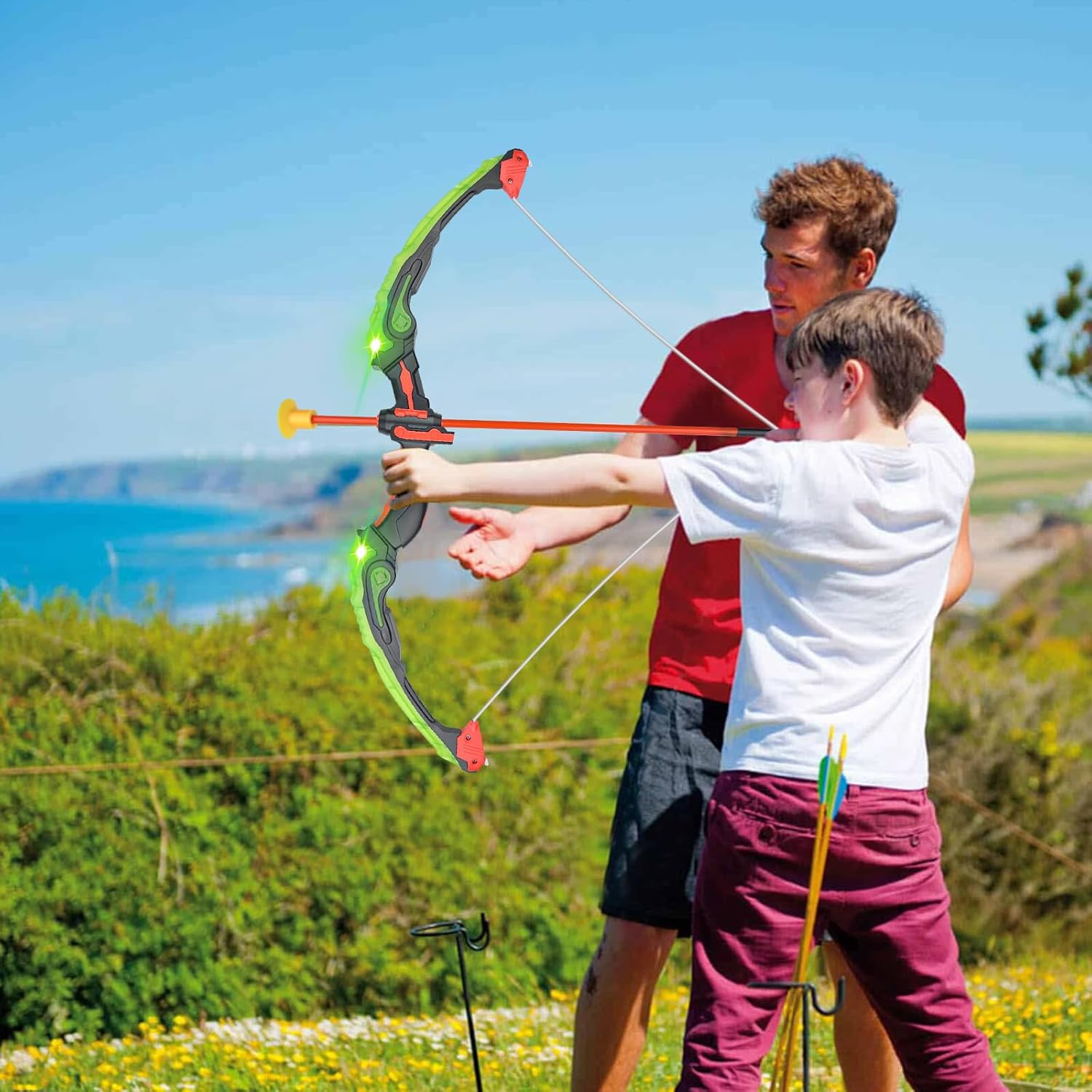 Storm Arrow Blaster Bow For Kids - KiddieWink - Gifts They'll Love