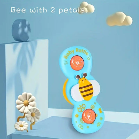 Sensory Baby Rattle Spinner Toy (Pack of 3)