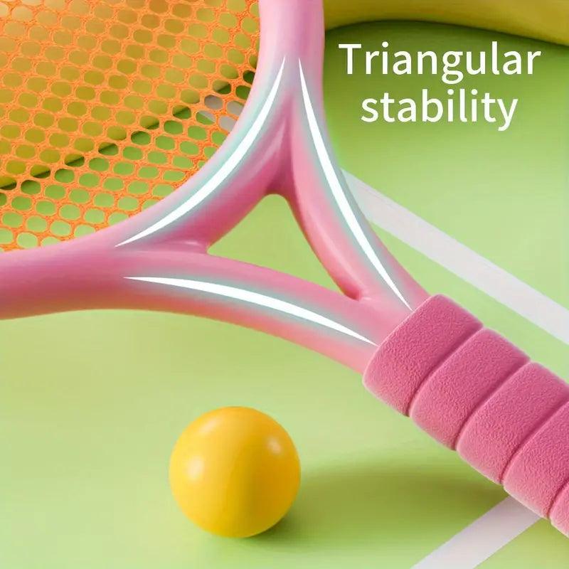 Soft Tennis Badminton Set ( 2 Rackets ) - KiddieWink - Gifts They'll Love