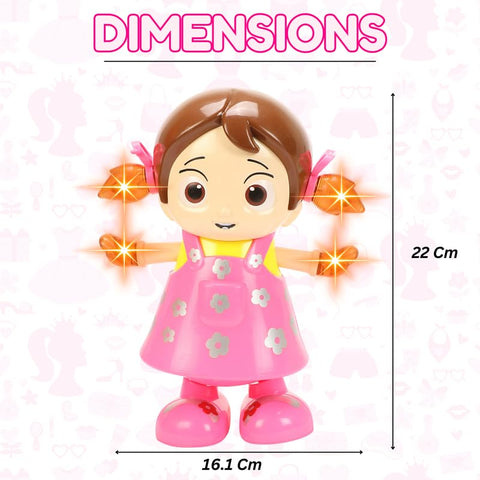 Dancing Cutie Glow Girl Toy For Toddles