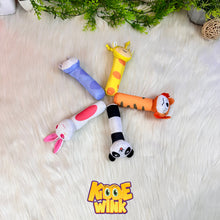 Cartoon Animal Hand Bell Baby Rattle Toys 5 Pcs