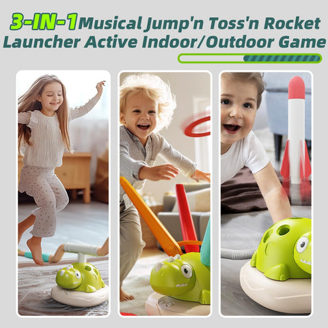 3-in-1 Dino Jump & Play Adventure Set