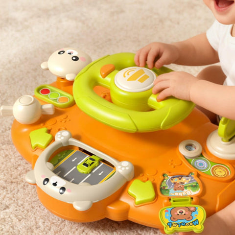 Early Education Musical Steering Wheel Toy