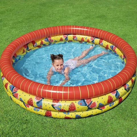KiddieWink™ Inflatable Butterflies Theme Swimming Pool (1.68m x 39cm) For Kids - KiddieWink - Gifts They'll Love