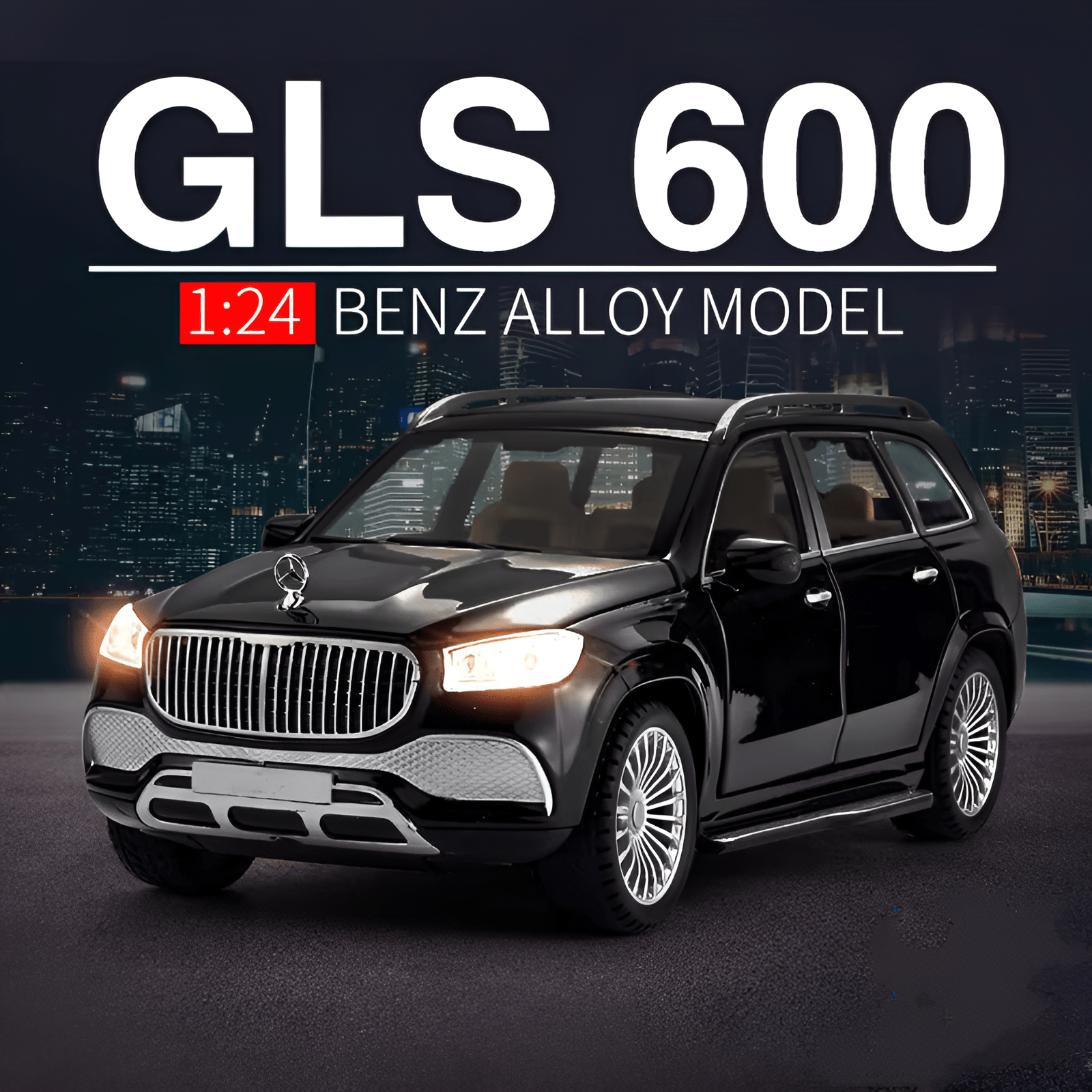 Diecast Model Mercedes Maybach GLS600 1/24 - KiddieWink - Gifts They'll Love