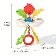 Floral Sensory Pull String Toy