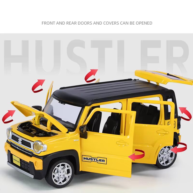 Diecast Model Officially Licensed Suzuki Hustler 1/22 - KiddieWink - Gifts They'll Love