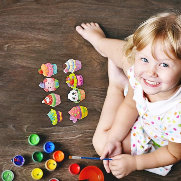 Mould & Paint Set – Dessert DIY Plaster Toys Kids