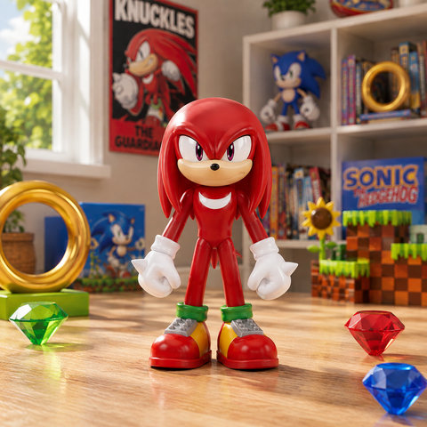 Interactive Sonic Action Figure Set For Kids