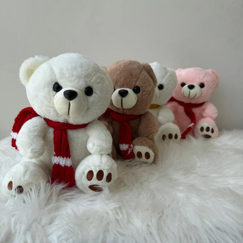 Cute & Soft Muffler Teddy Bear Plush Toy