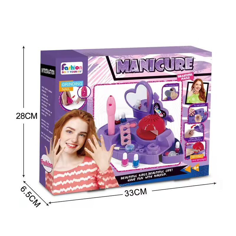 Glamorous Manicure Grinding Nails Kit For Girls - KiddieWink - Gifts They'll Love