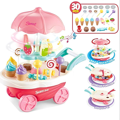 Home Icream & Candy Kiddie Cart Toy
