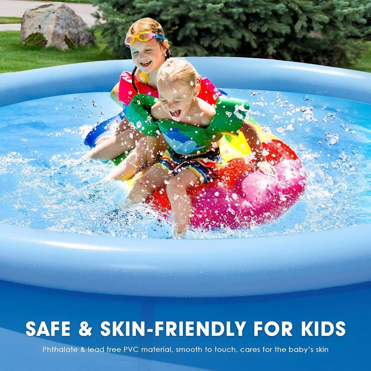 KiddieWink™ Inflatable Round Easy Swimming Pool (1.52m x 38cm) For Kids - KiddieWink - Gifts They'll Love
